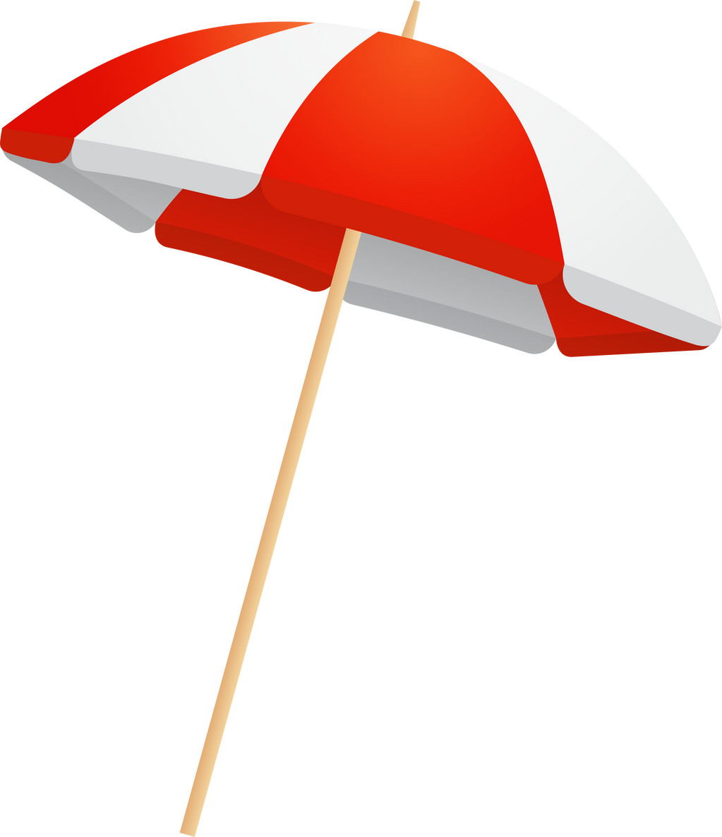 Beach Umbrella Illustration